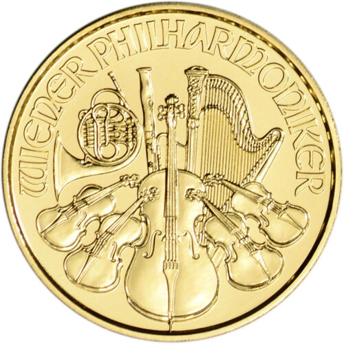 2021 Austria Gold Philharmonic 1/10 Oz 10 Euro - Bu