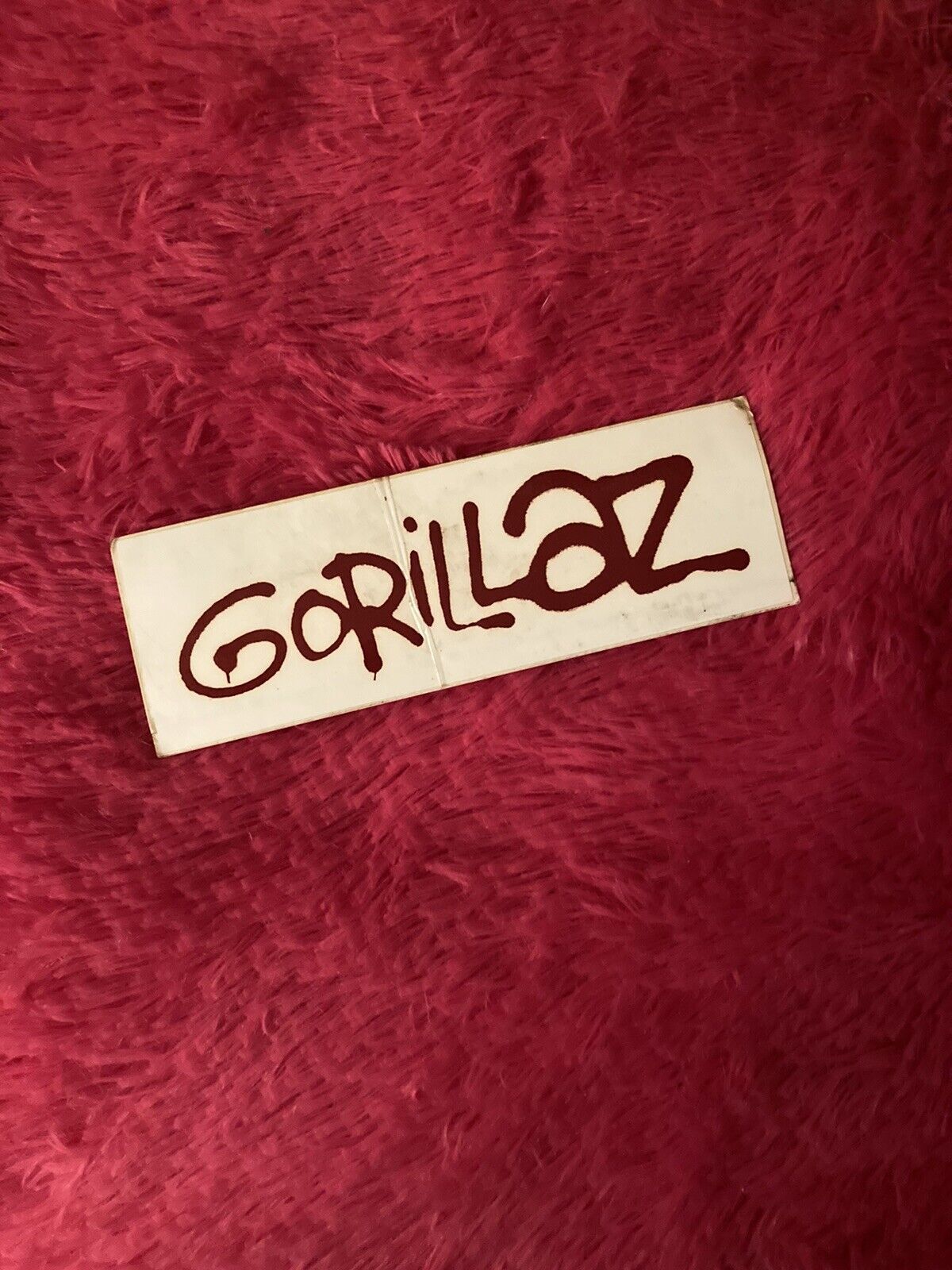 Gorillaz Demon Days 2005 Promo Sticker Collectors Rare Music