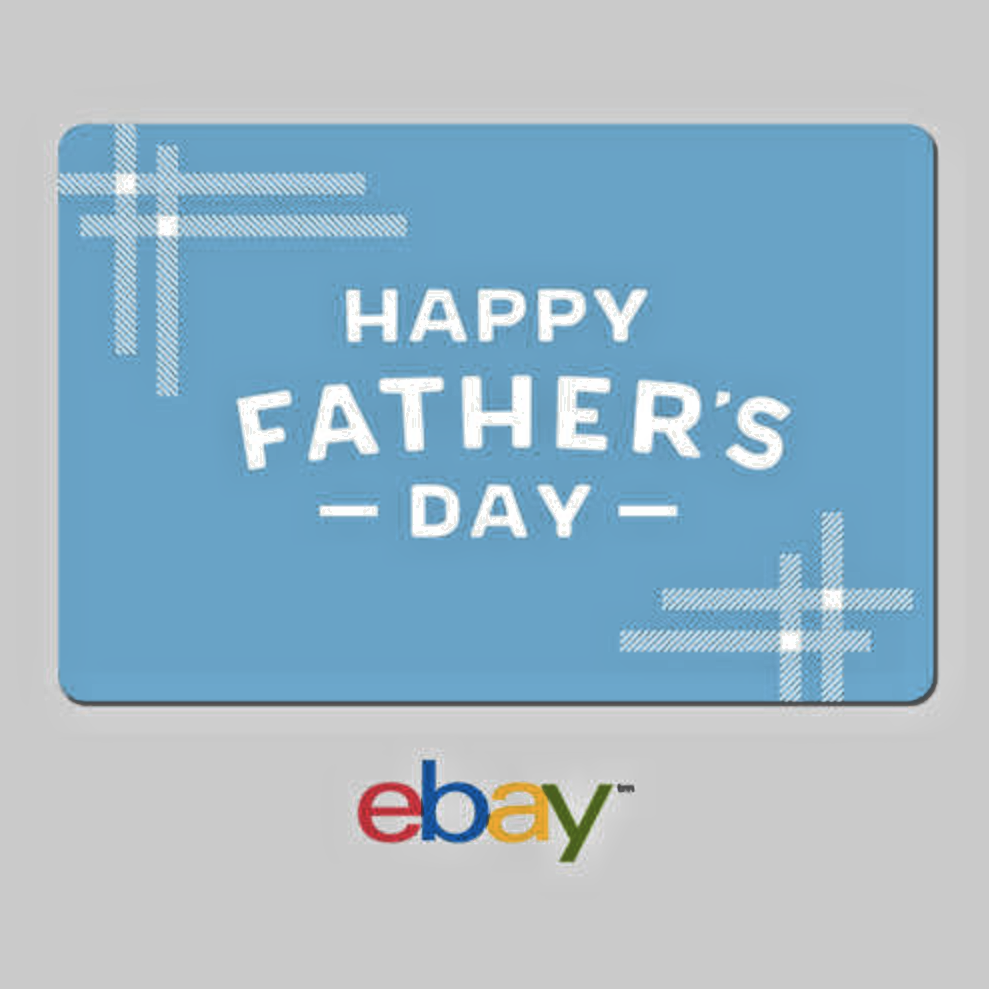 Ebay Digital Gift Card Happy Father's Day - Email Delivery