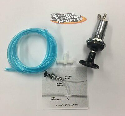 Fuel Plunger Primer Pump Kit - Jet Ski Wave Runner Pwc Yamaha Kawasaki Sea Doo