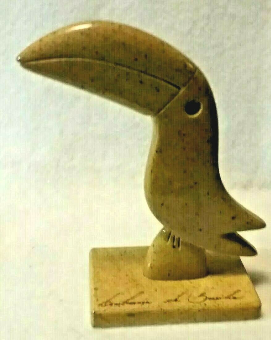 Toucan Bird Stone Carving