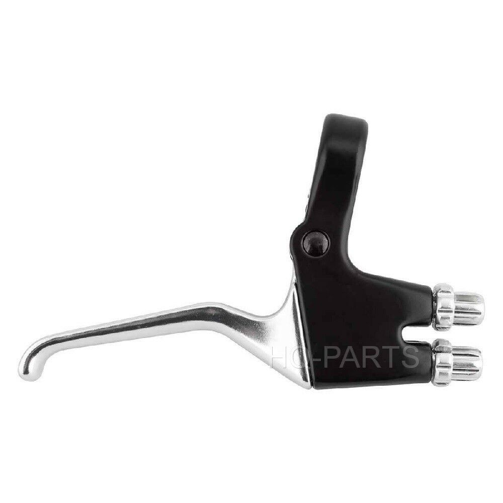 Dual Cable Pull Mountain Bike Brake Lever Black / Sliver