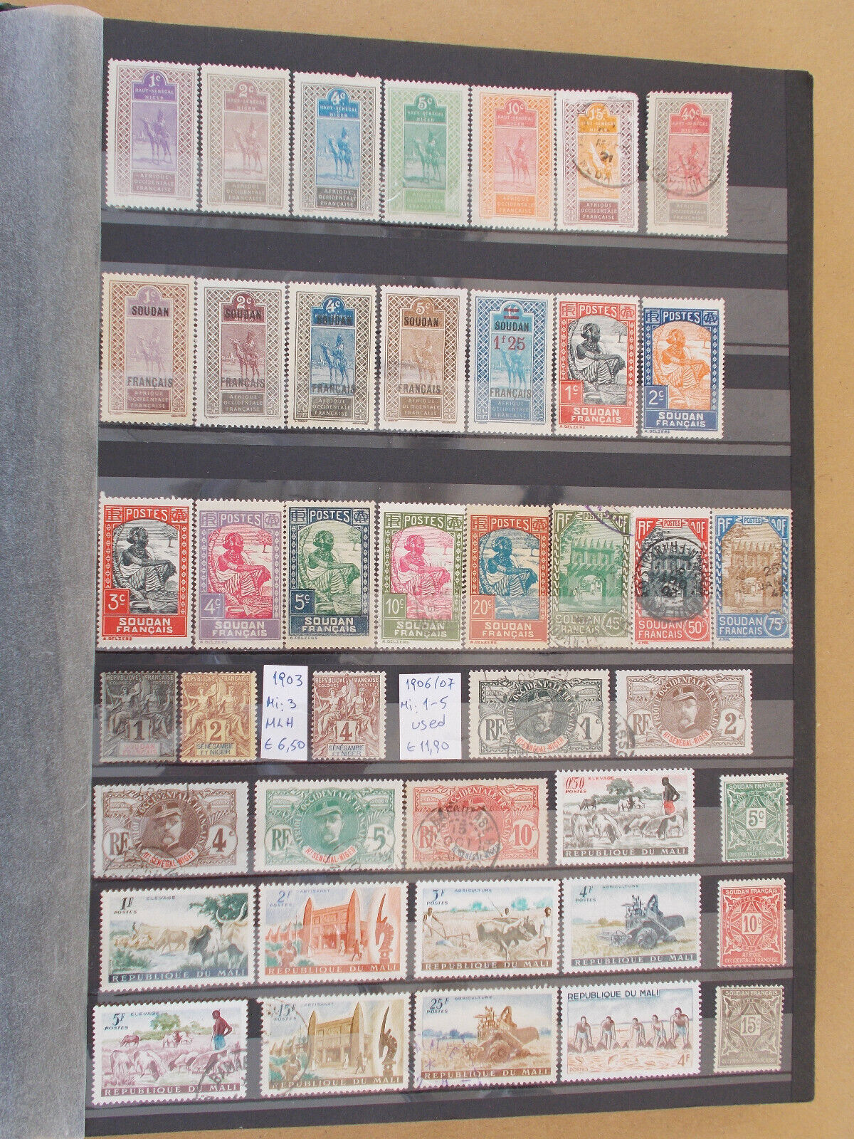 Mali Good Coll. 184 Stamps All Diff. - 6 Scans # Lot 4927